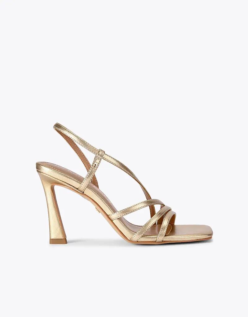 Босоножки на каблуке KG Kurt Geiger Sweetie в золотом цвете