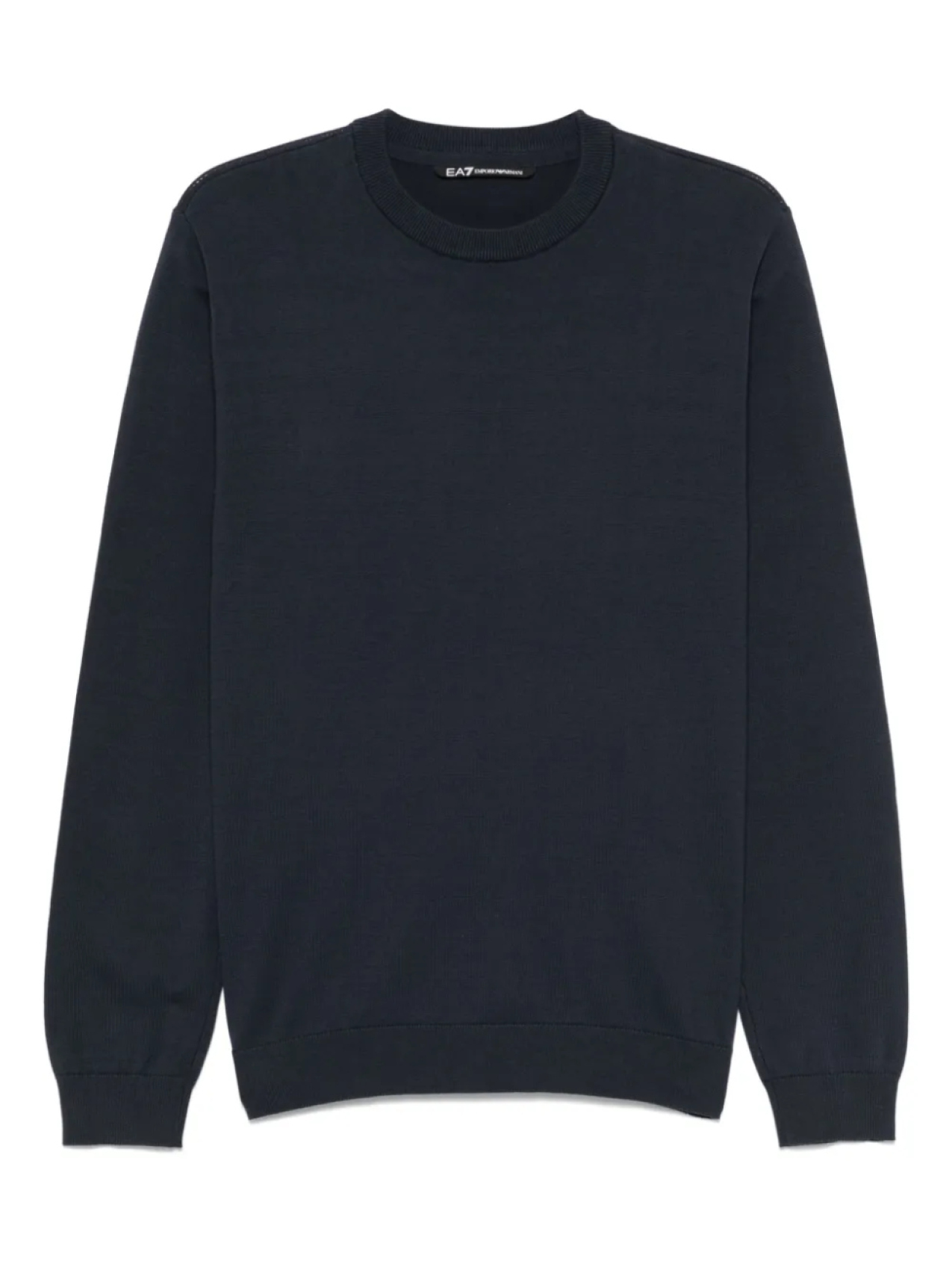 

Хлопковый свитер Ea7 Emporio Armani, синий
