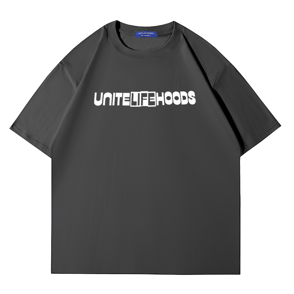 

Футболка Unisex Unite Life HOODS, темно-синий