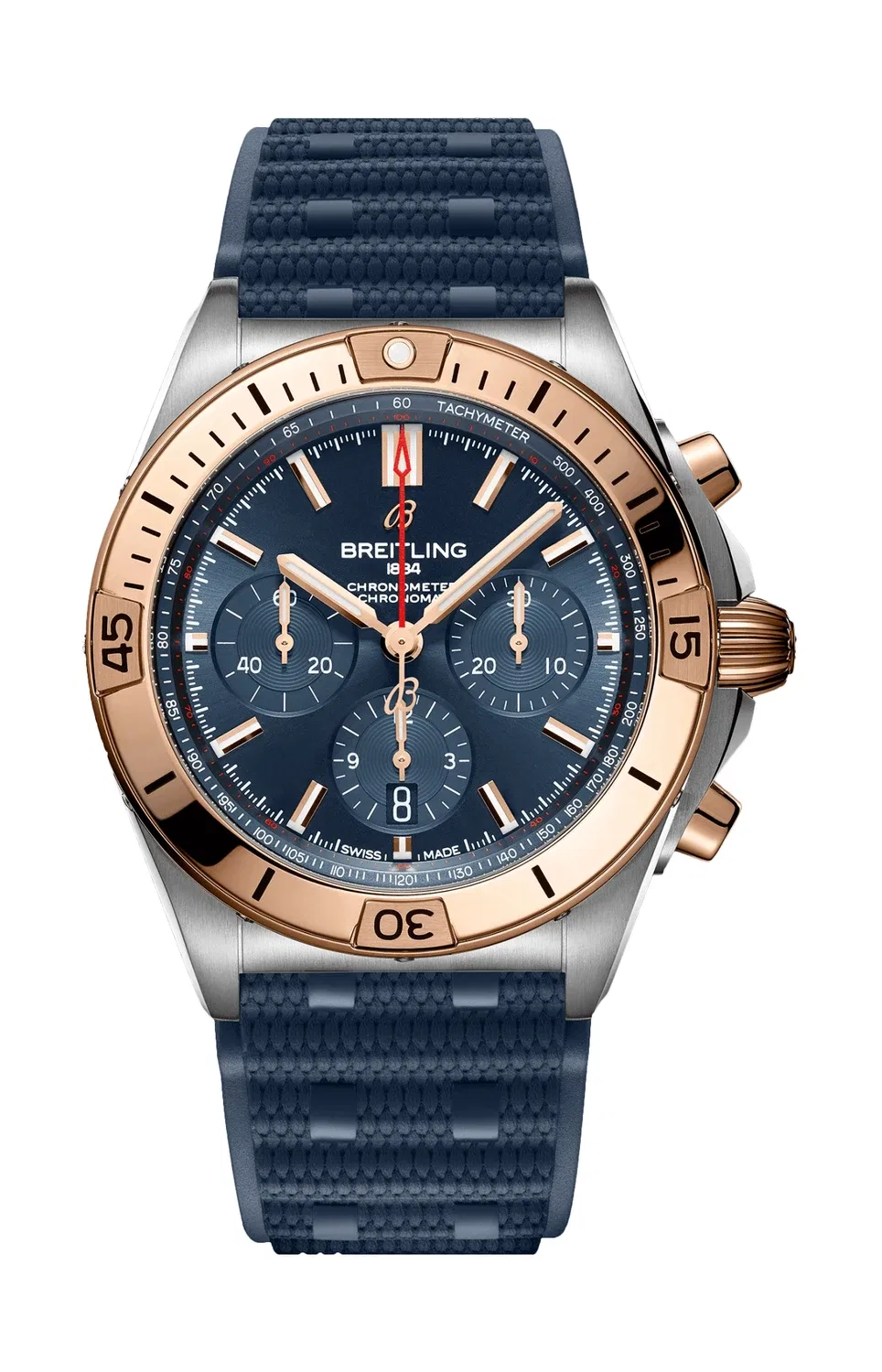 ХРОНОМАТ B01 42 - UB0134101C1S1 BREITLING, черный