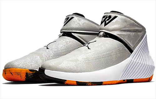 Кроссовки почему бы не zer01 3м Air Jordan, серый — фото 3