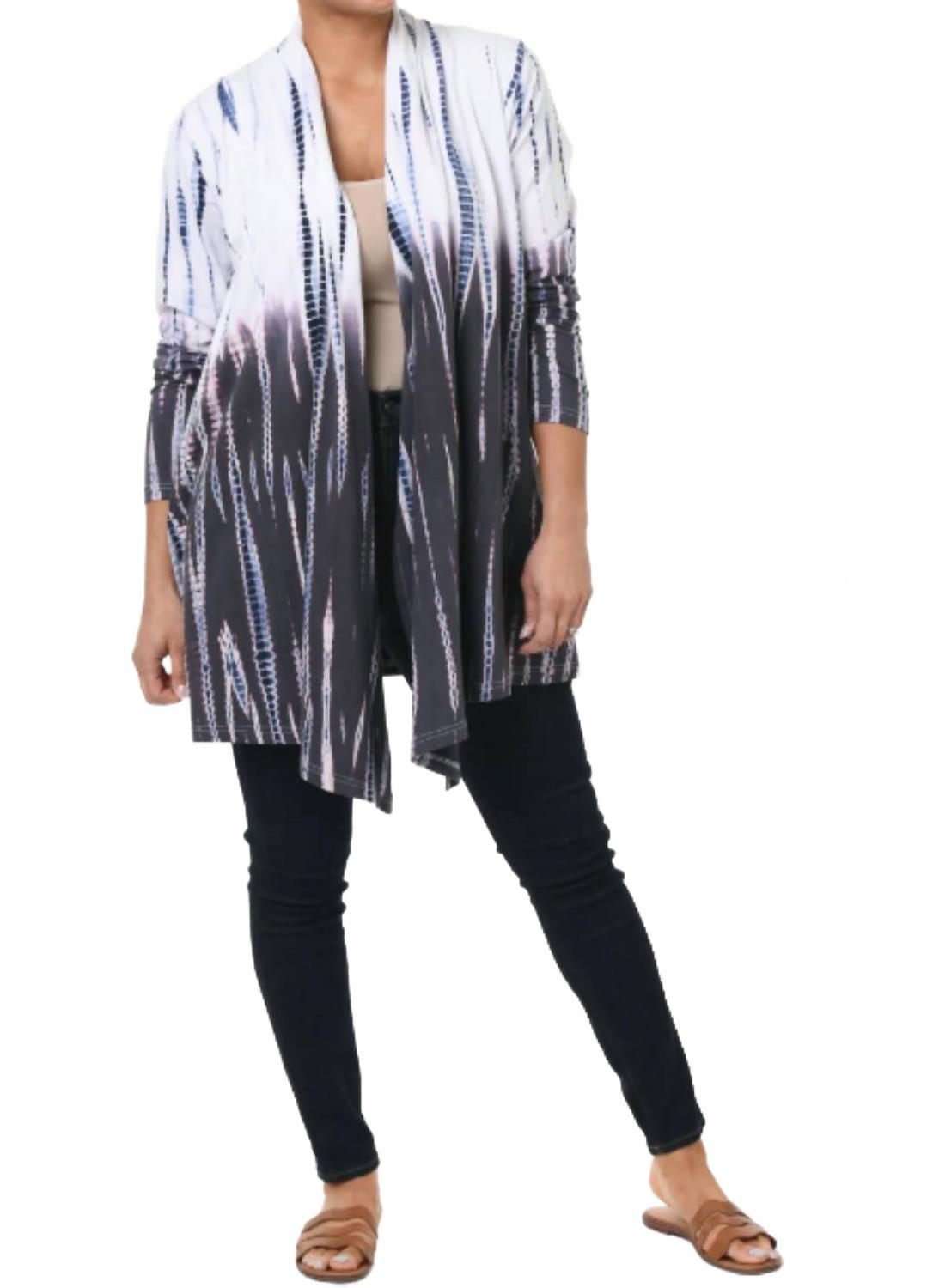 

Бесси Кардиган в Барбадосском синем Tulip Clothing