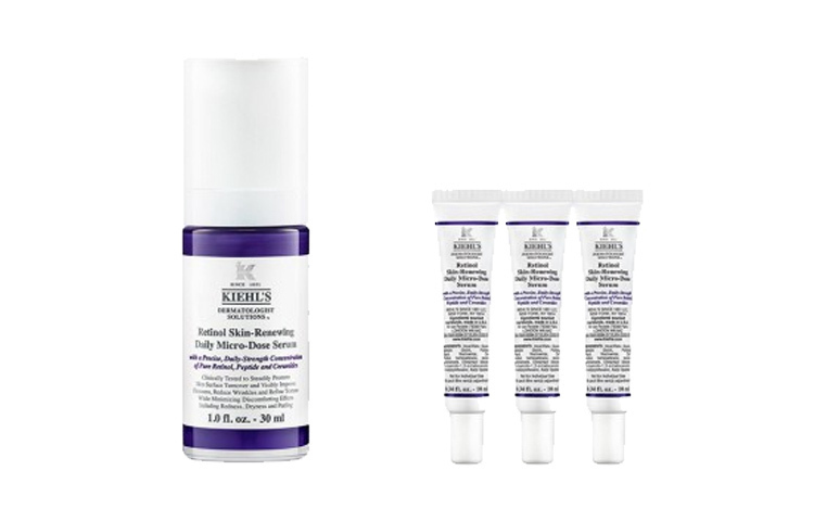 KEYANSHI Retinol A Набор для ухода за кожей Восстанавливающий, подтягивающий, уменьшающий морщины, стабилизирующий 30мл+10мл*3 Kiehl's, retinol firming serums lotion 30ml set b — фото 2