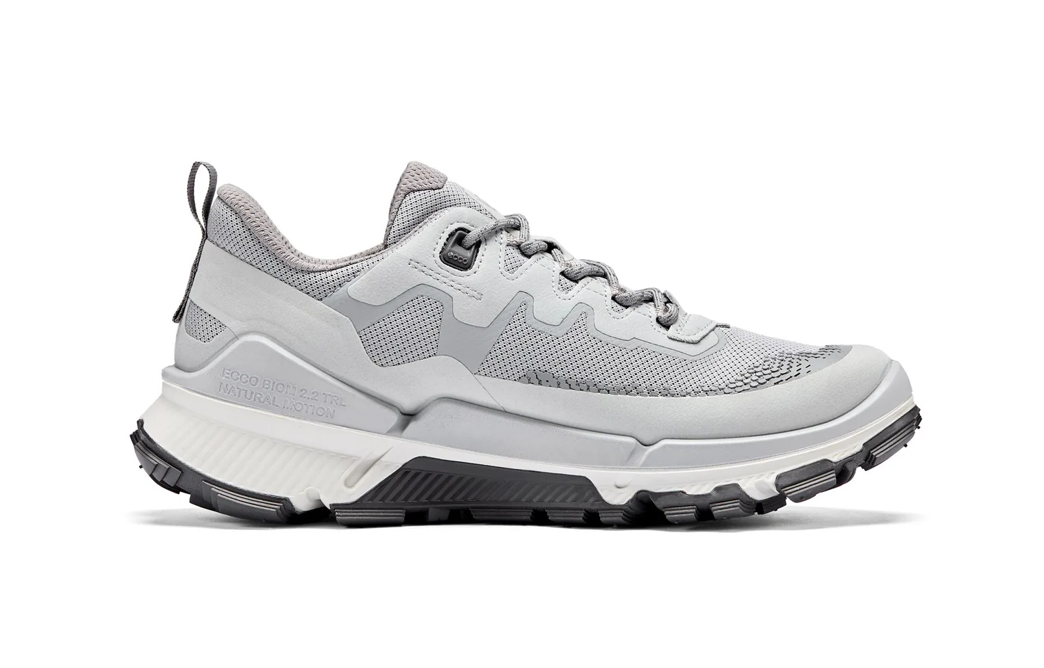 Ecco SS26 Walking 2.2 TRL мужские туфли Low top Casual Shoes серые 842344 — фото 3