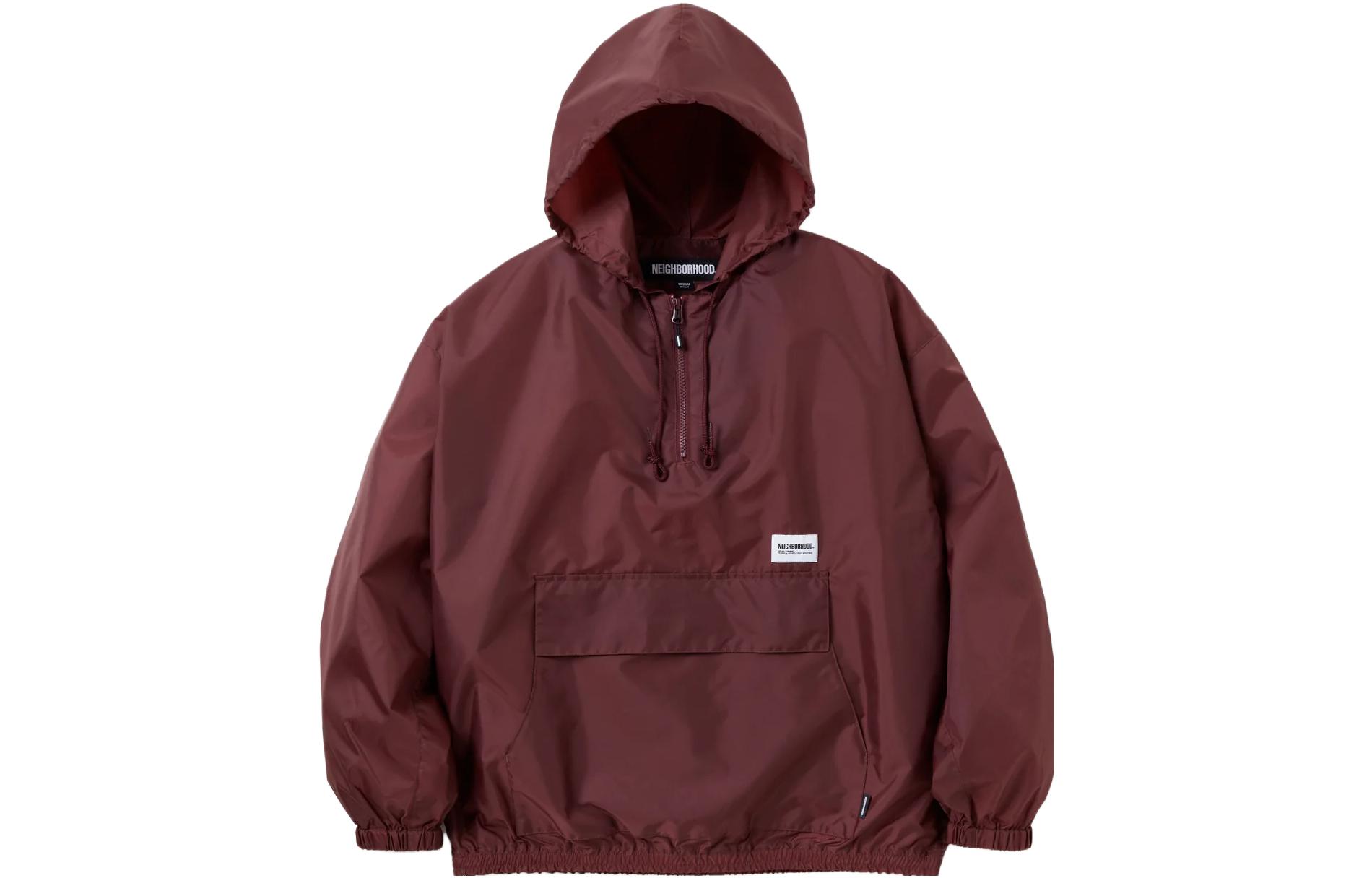 

Полузастегивающаяся худи-куртка NEIGHBORHOOD, красный