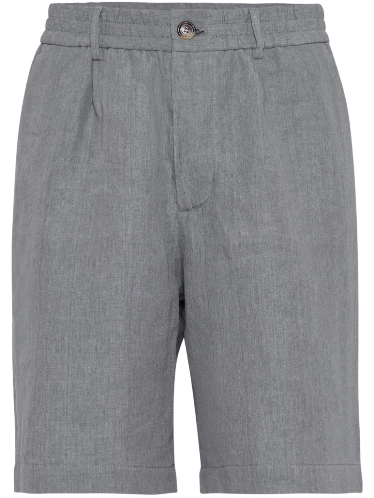 

Льняные шорты Brunello Cucinelli, серый