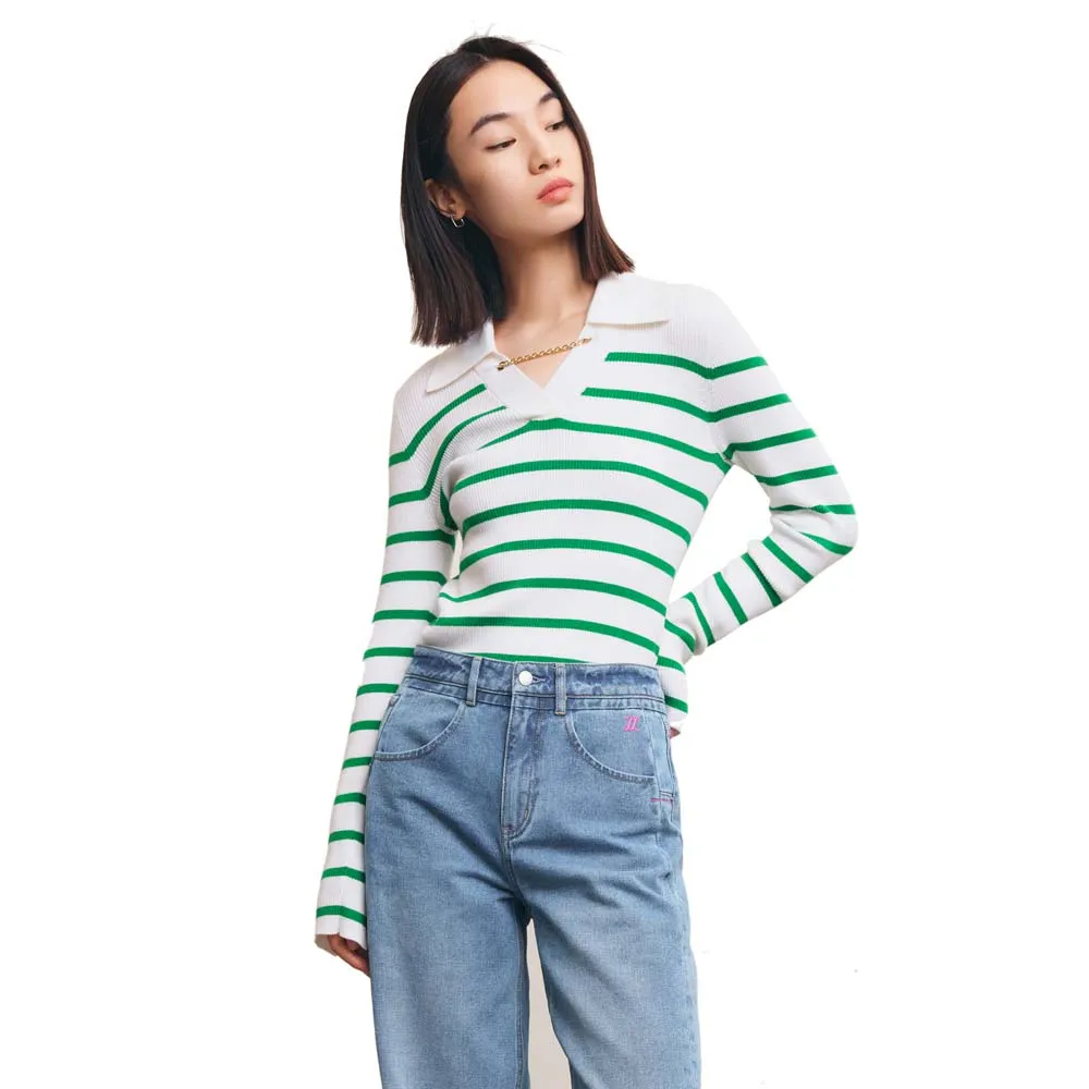 

Свитер Lily Colorful Chain Knit, белый