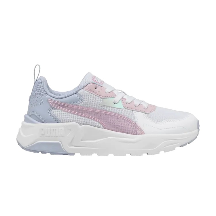 

Кроссовки Puma Trinity Lite Big Kid, Blurry Dreams - White Rose Mauve