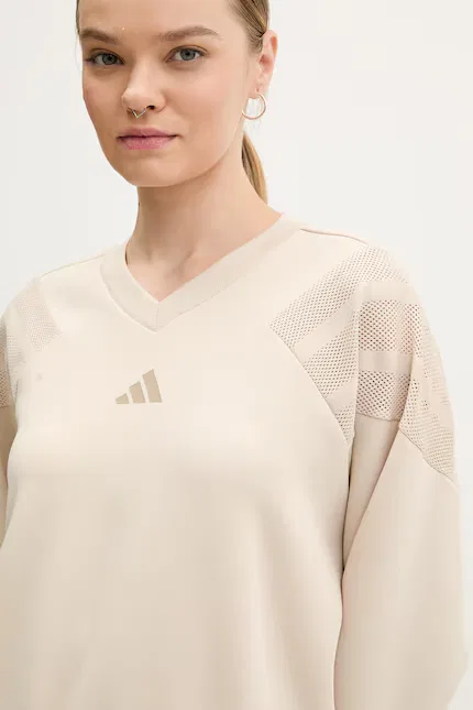 Толстовка The Future Icons Adidas, бежевый — фото 4