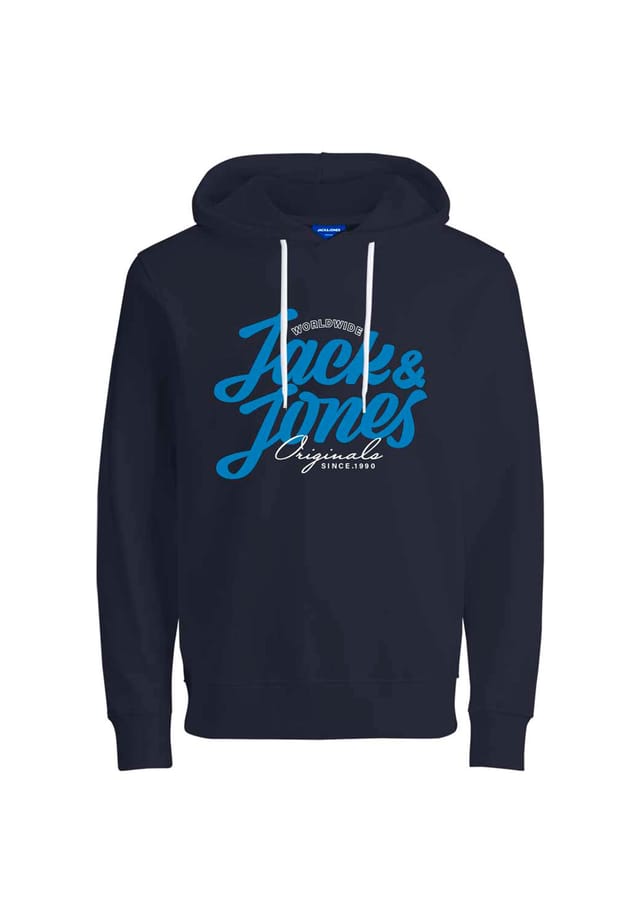 

Толстовка с капюшоном список худи с капюшоном Jack & Jones, синий