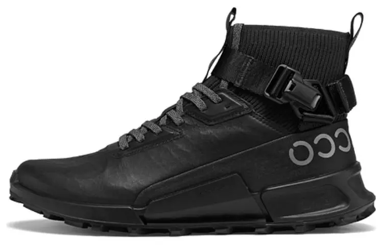 

Кроссовки Ecco Casual Shoes Men Low-Top Black, черный