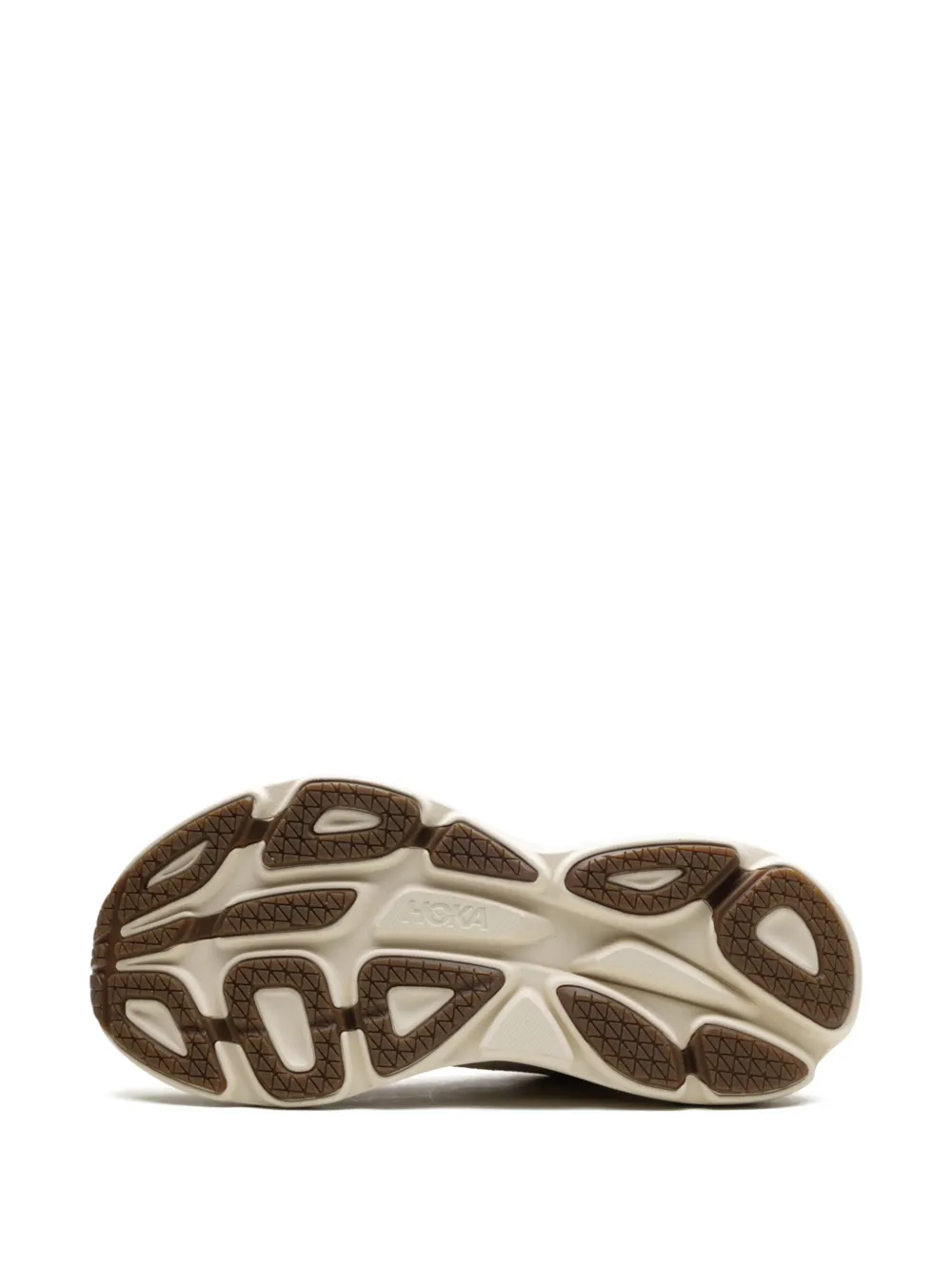 Кроссовки Bondi 8 Shifting Sand/Vanilla HOKA, белый — фото 4