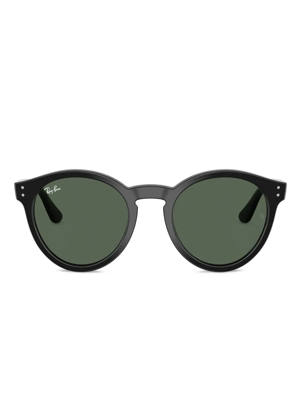 

Солнцезащитные очки в круглой оправе Ray-Ban, черный