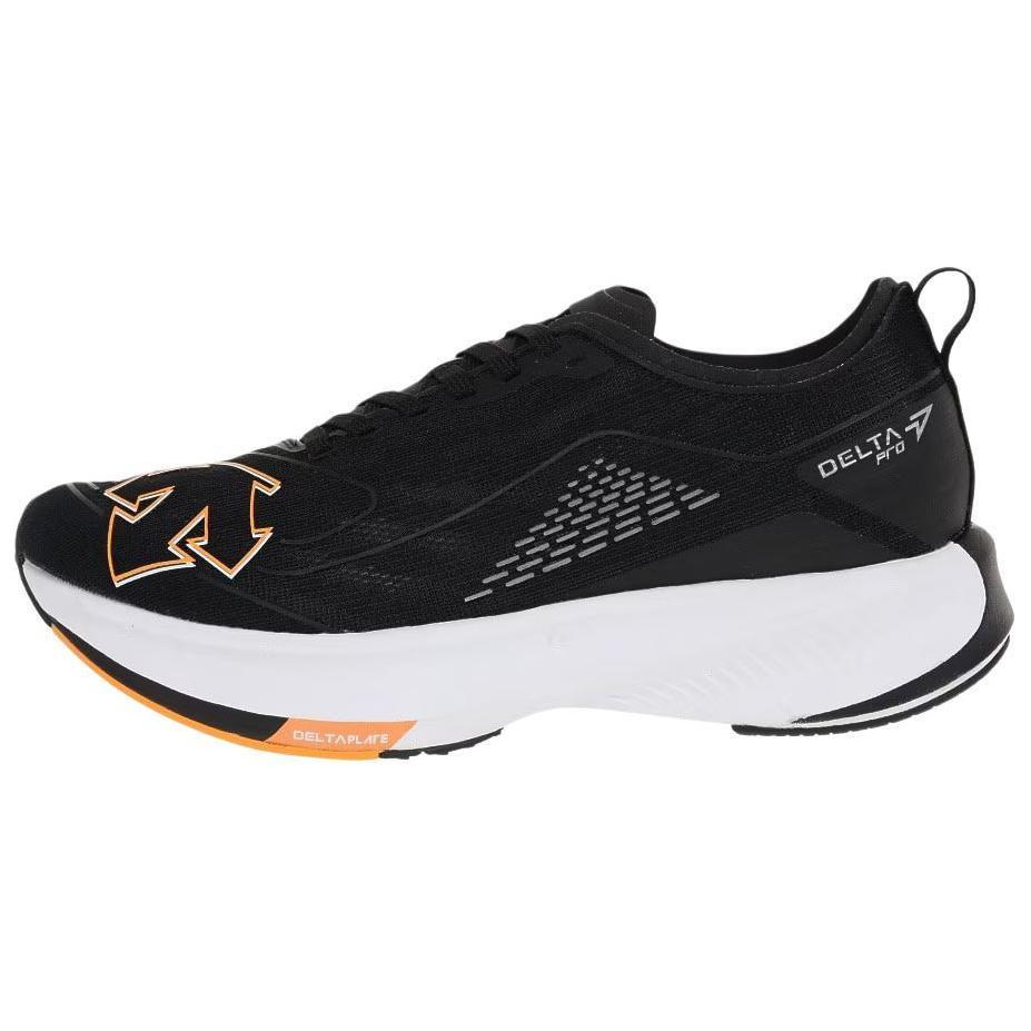 

DESCENTE Мужские кроссовки Delta Pro Slip Resistant Abrasion Resistant Low top для марафонских тренировок и забегов, черные