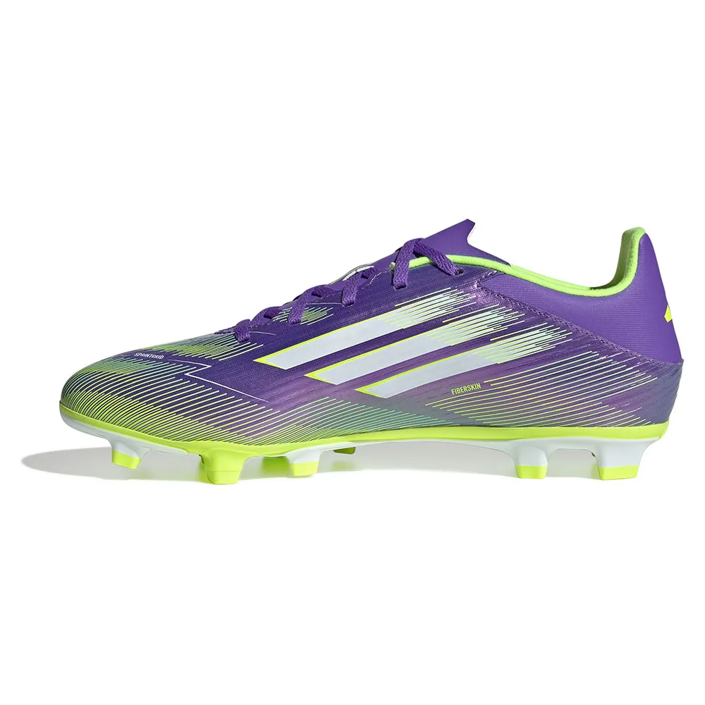 Футбольные бутсы adidas F50 Club FG/MG, фиолетовый — фото 3