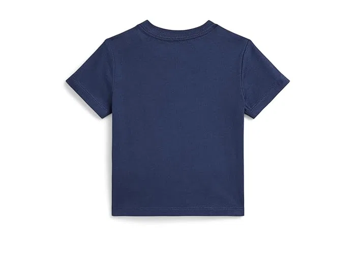 Футболка с принтом Cotton Jersey Infant Polo Ralph Lauren Kids, T Bird Yellow — фото 2