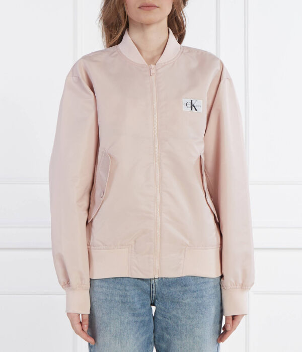

Куртка-Бомбер Regular fit Calvin Klein Jeans, коричневый