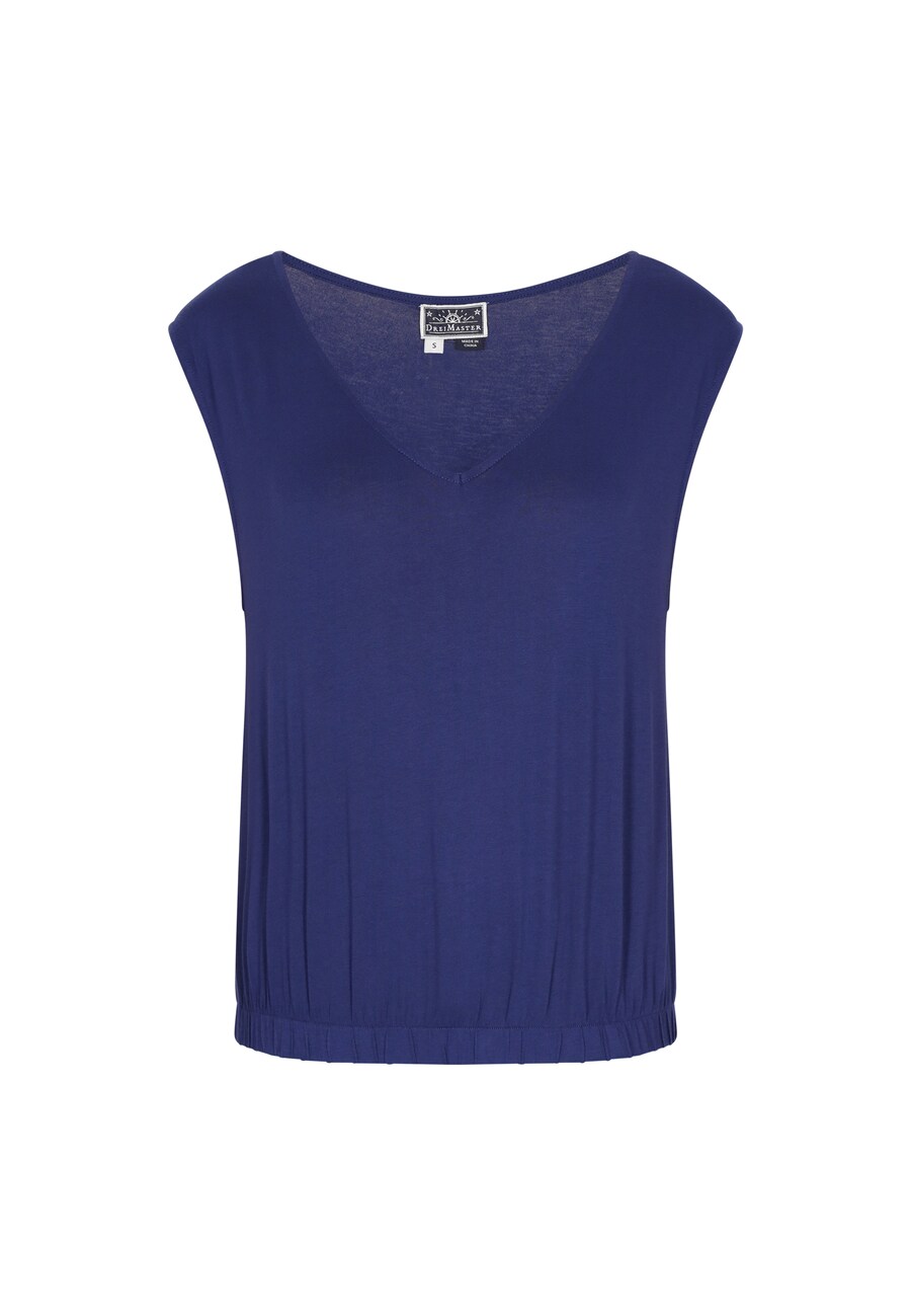 

Топ DreiMaster Maritim Everyday Fashion, темно-синий