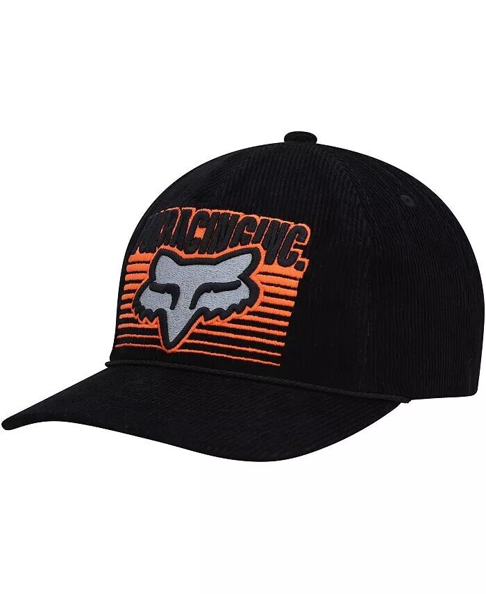 

Мужская черная шляпа Snapback с вырезами Fox