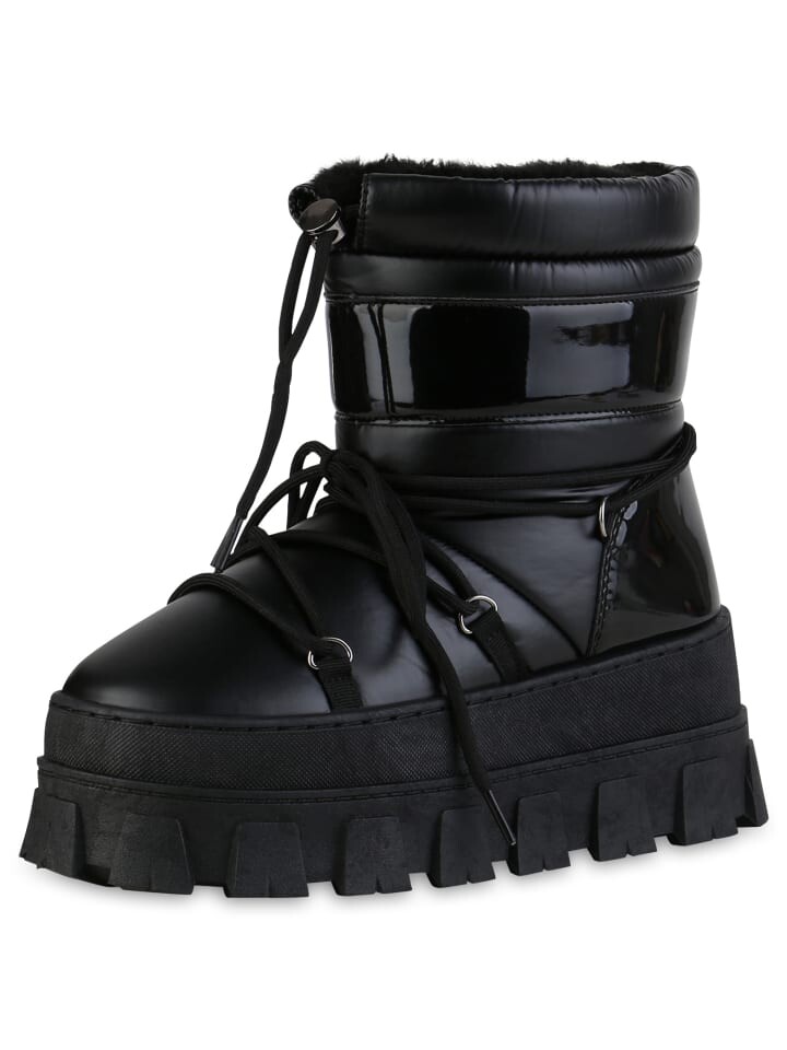Ботильоны VAN HILL Winter Boots Samantha, цвет schwarz lack