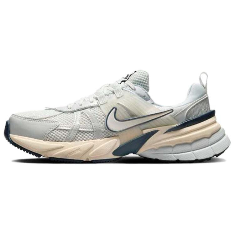 

Кроссовки Nike V2K Run Lifestyle Shoes Unisex Low-top Light Silver Gray / Light Silver Gray / Platinum / Ice Pomegranate / Lightning Blue / Mountain White, синий