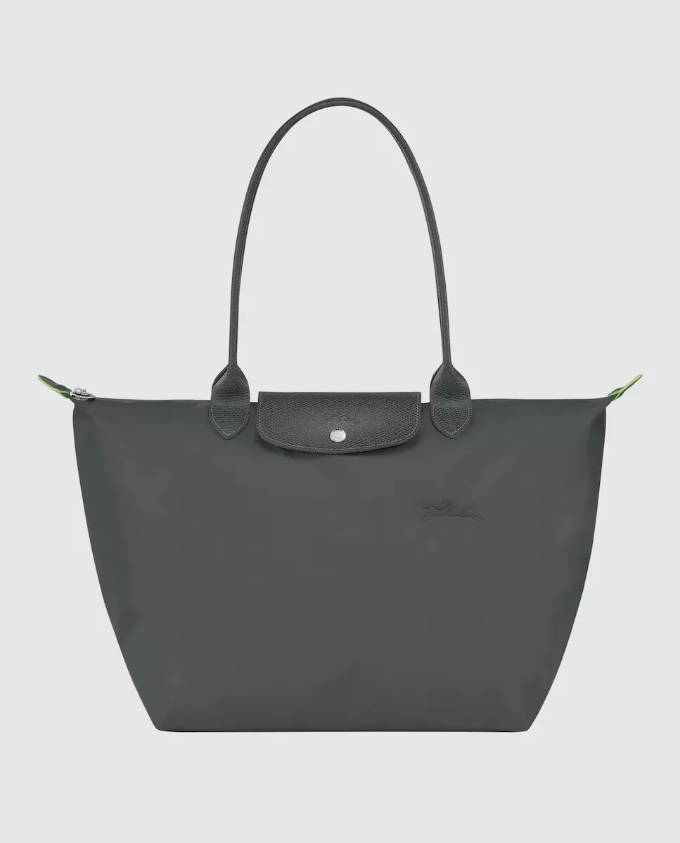 

Сумка на плечо Le Pliage Green в размере L Longchamp, темно-серый