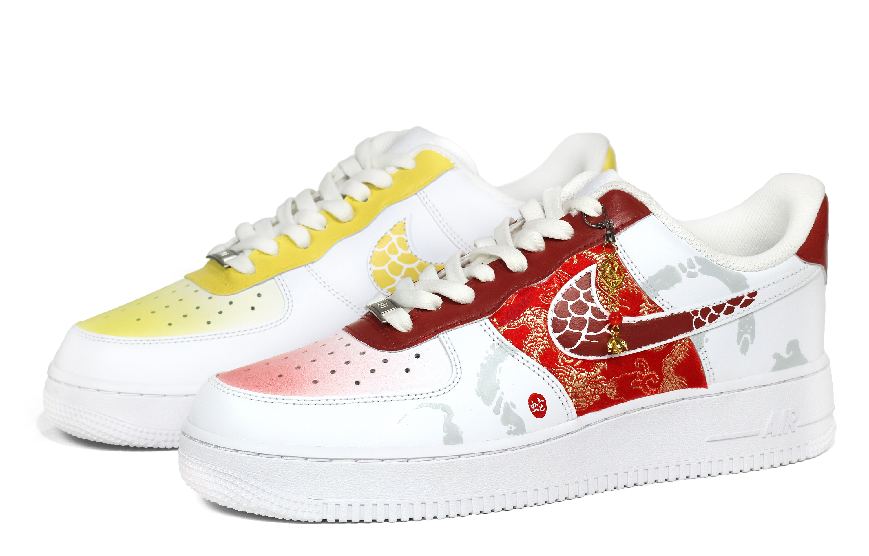 

Nike Кроссовки Air Force 1 с термоизоляцией, противоскользящие, износостойкие, низкие, для скейтбординга, белые, мужские