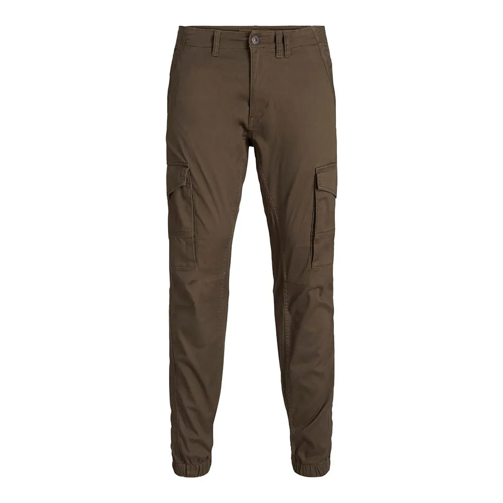 

Брюки карго Jack & Jones Paul Flake, коричневый