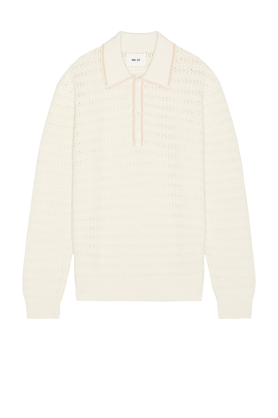 

Длинный рукав поло 6636 Nn07, Ivory