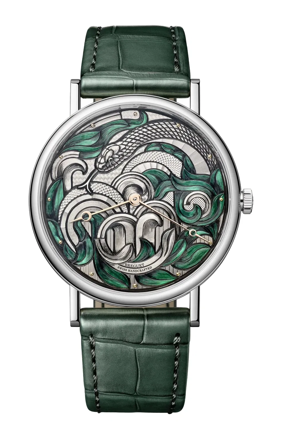 Классик 7145 - лимитированная серия - 7145BB/15/9WU06 BREGUET, зеленый