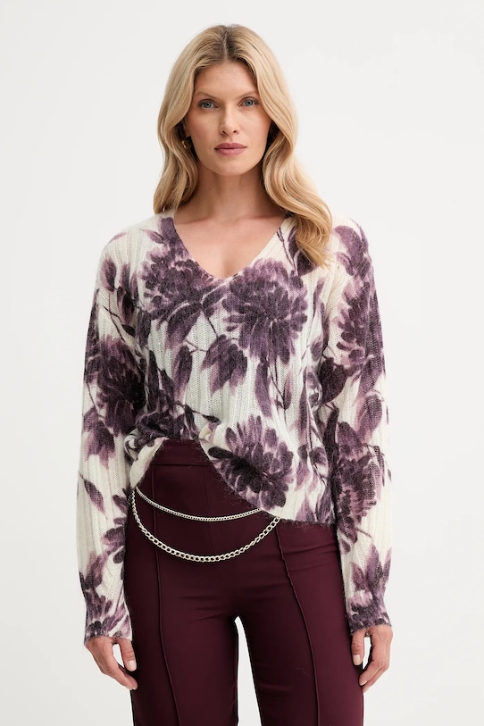 

Шерстяной свитер Twinset, бежевый