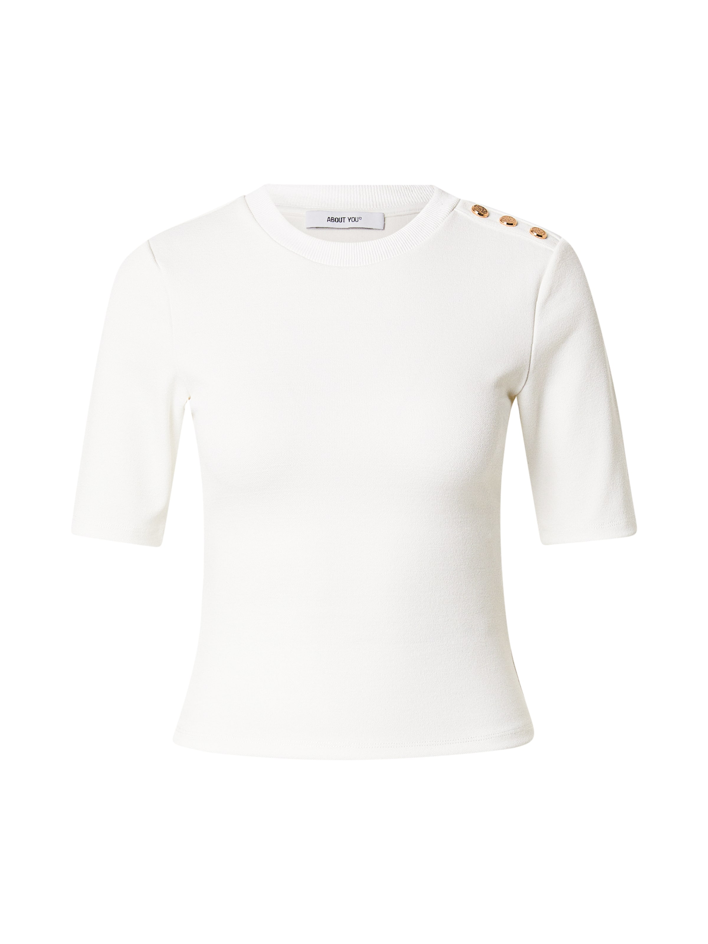 

ABOUT YOU Футболка 'Suzi' в белом цвете