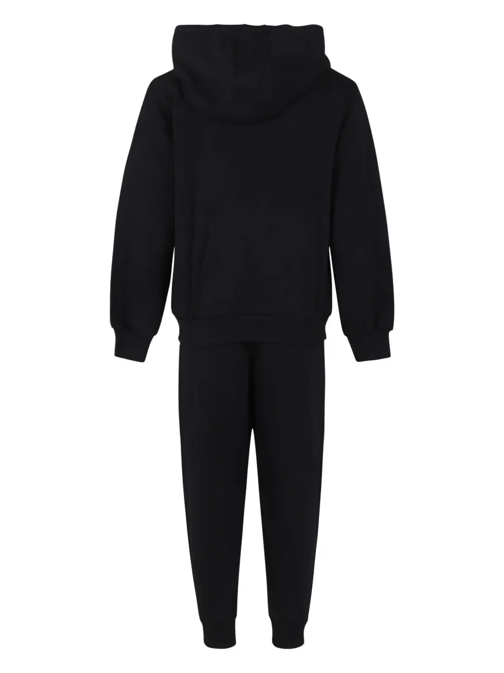 Спортивный костюм из хлопковой смеси с логотипом Nike Kids, черный — фото 2