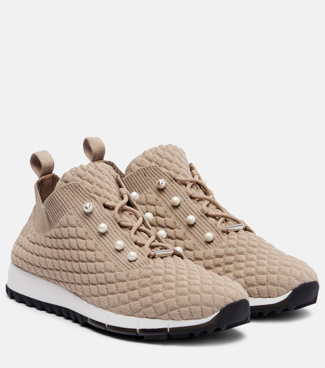 Кроссовки Veles с декоративными искусственными жемчужинами Jimmy Choo, X Stone