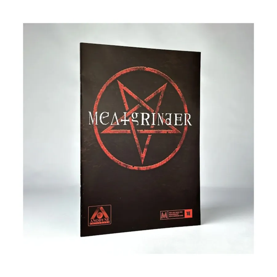 

Meatgrinder, Roleplaying Games & Supplements (Anodyne Printware), мягкая обложка