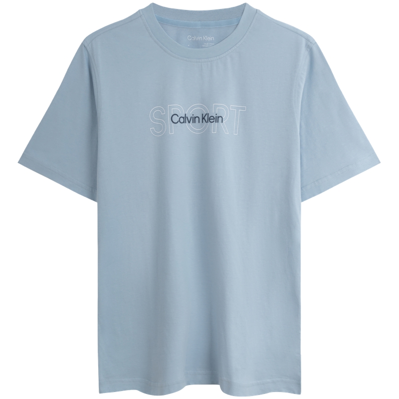 Футболка CALVIN KLEIN SS24 Series, мужская, 540-Moon White — фото 4