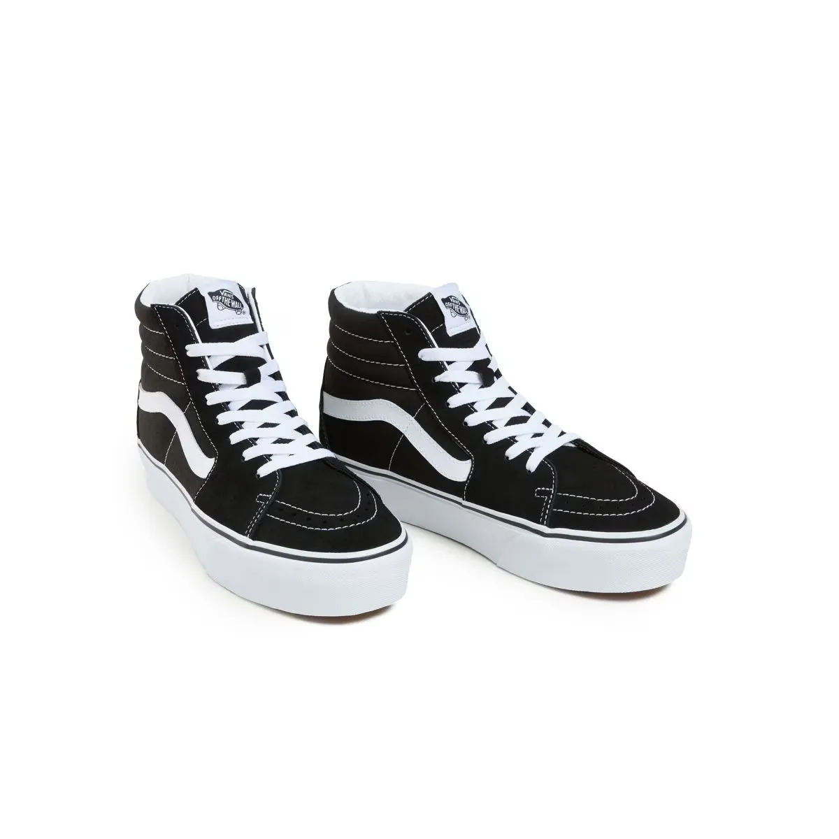 Унисекс SK8-Hi Платформа 2.0 Фургоны Повседневные кроссовки Vans, чёрный — фото 2