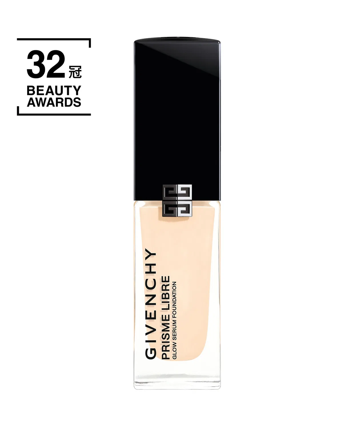 Жидкая основа Prisme Libre Glow Serum Foundation от Givenchy, 12 оттенков, бежевый — фото 2