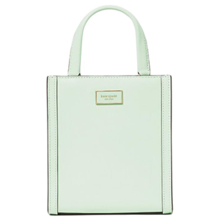 

Kate Spade Манхэттен кожаная сумка тоут из коровьей кожи мини женская фисташковая