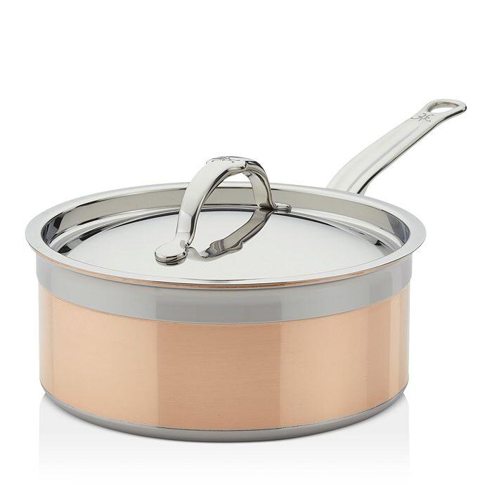 

Hestan CopperBond Кастрюля с крышкой, 3 кварты, золотой