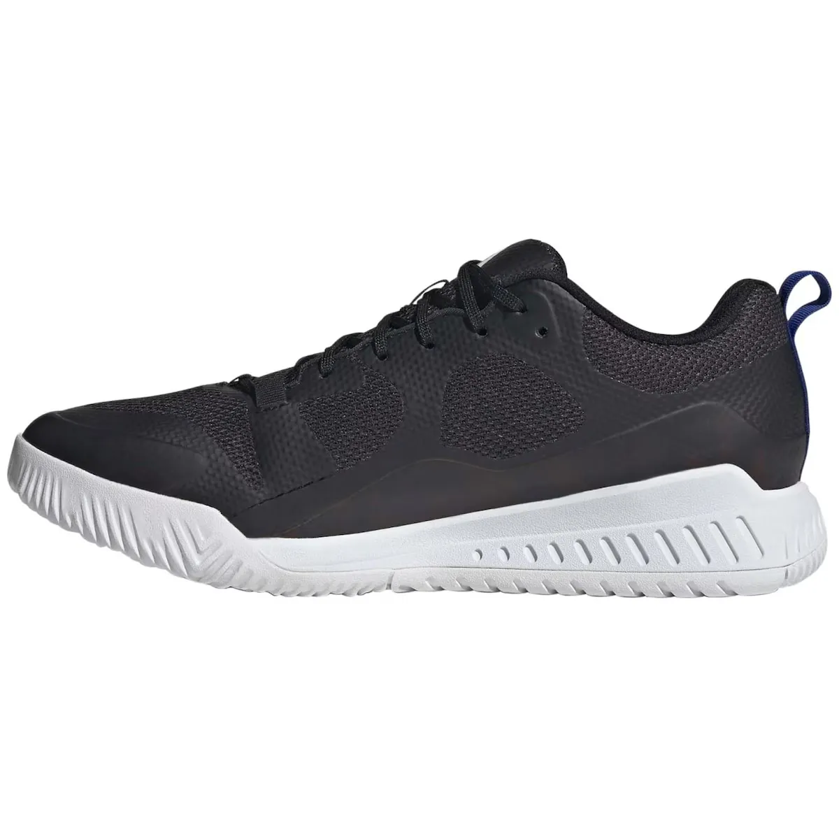 Adidas COURT TEAM BOUNCE 2.0 унисекс кроссовки для дома, черный/синий — фото 4