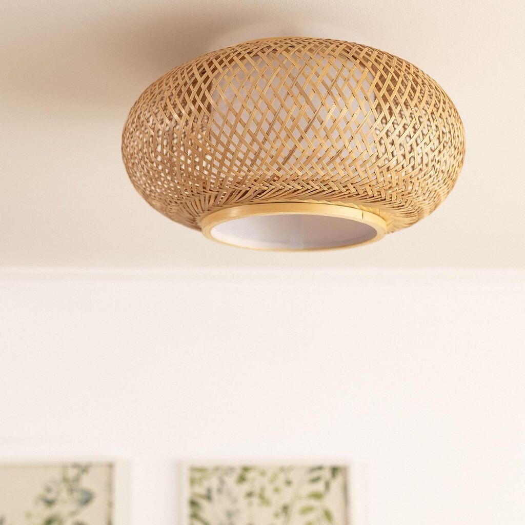 

Потолочный светильник круглый бамбук Ø400 мм Denia Natural LEDKIA