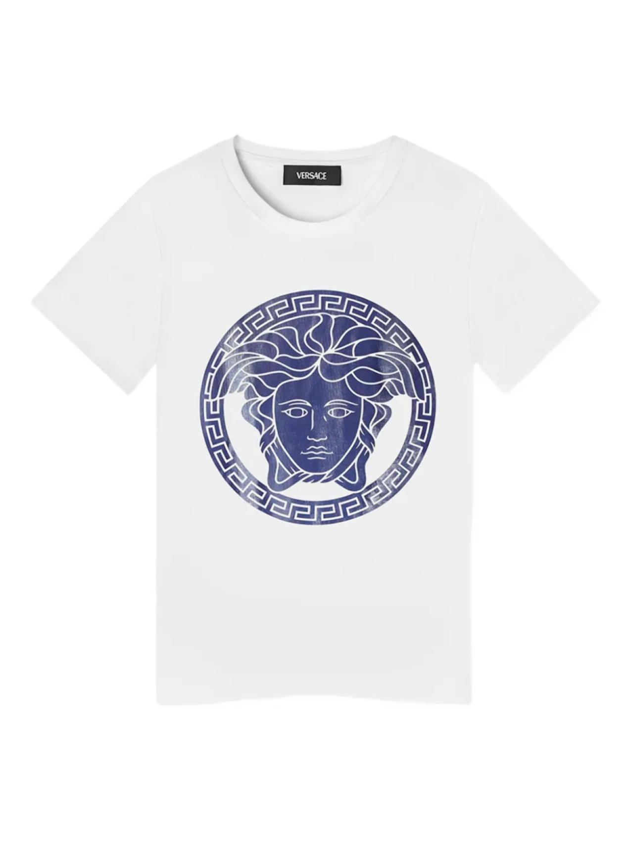 

Versace Kids футболка с декором Medusa, белый