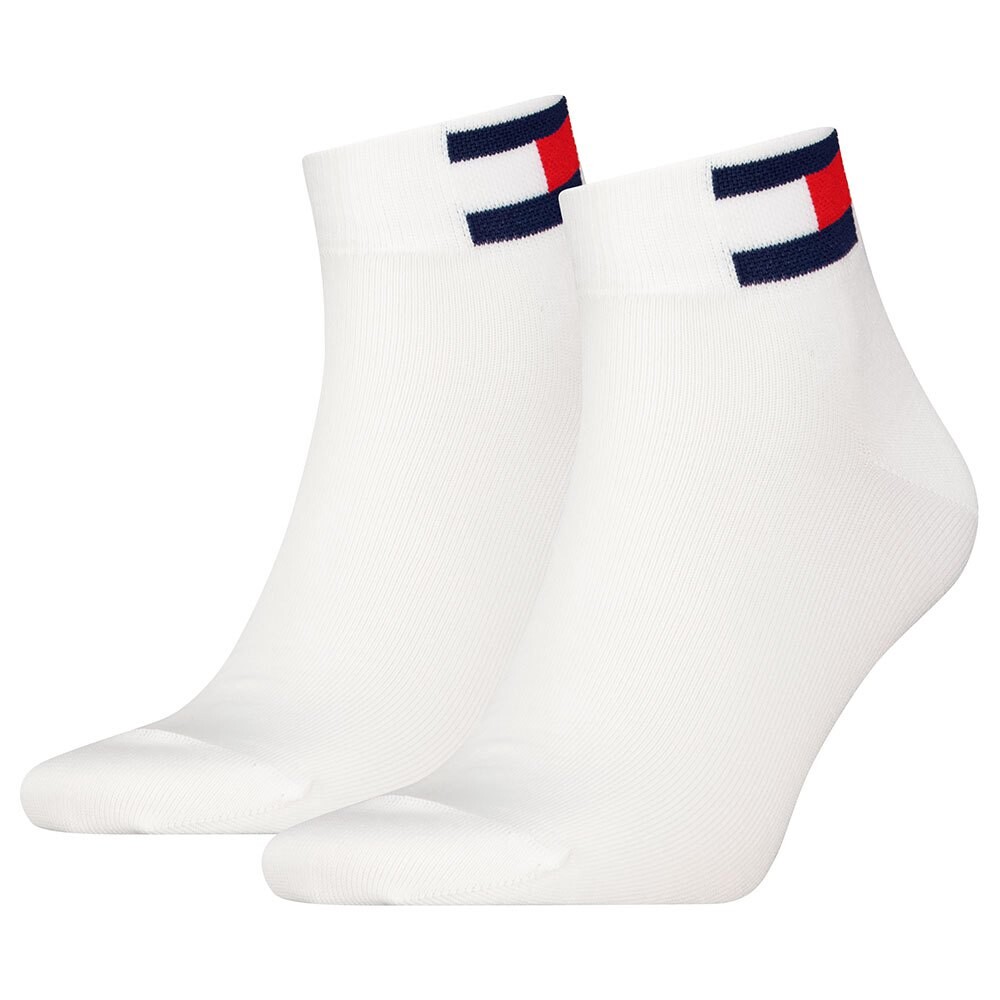

Носки Tommy Hilfiger Flag Quarter 2 шт, белый