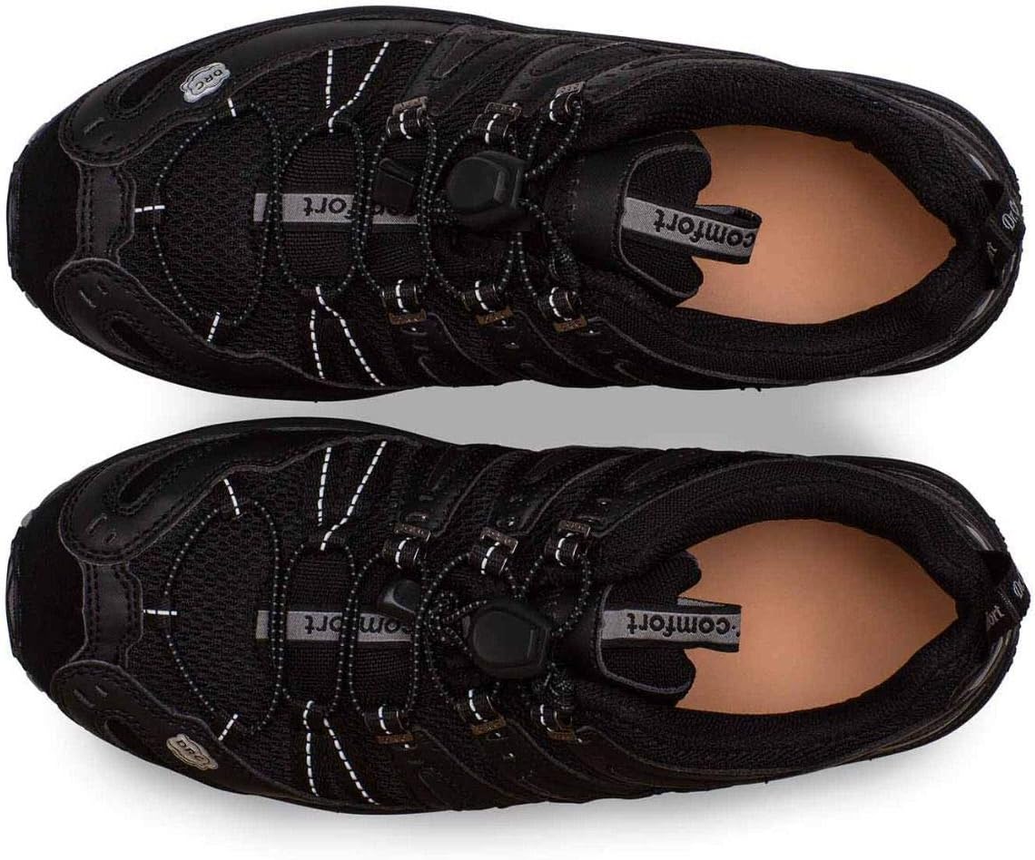 Мужские терапевтические спортивные кроссовки Dr. Comfort Performance, черный — фото 4