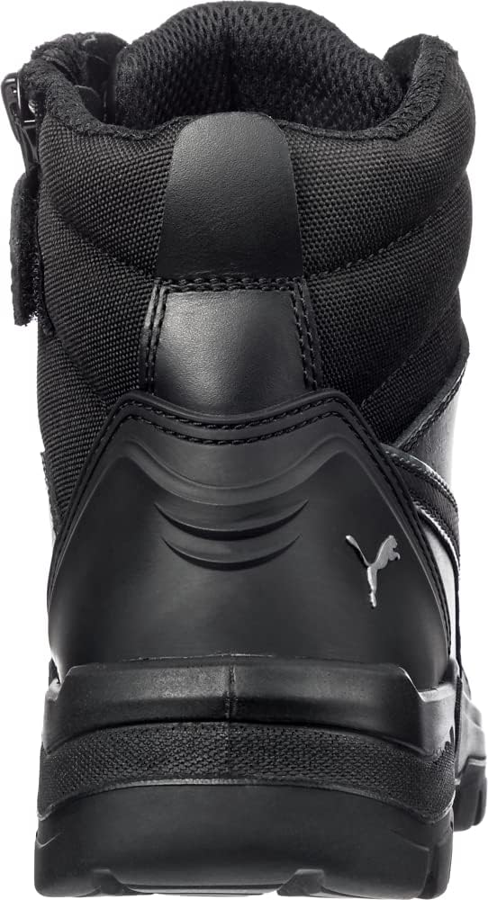 Мужские ботинки PUMA Conquest черные с мягким носком — фото 4