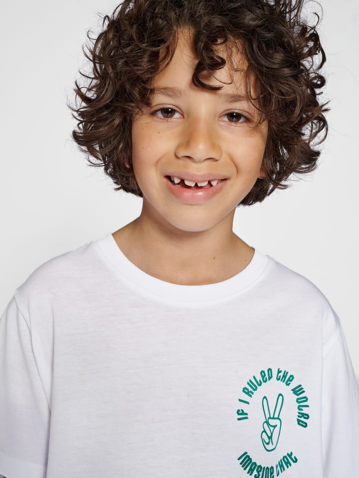 Футболка Sometime Soon T-Shirt S/S Stscrown Kinder, цвет BRIGHT WHITE — фото 4