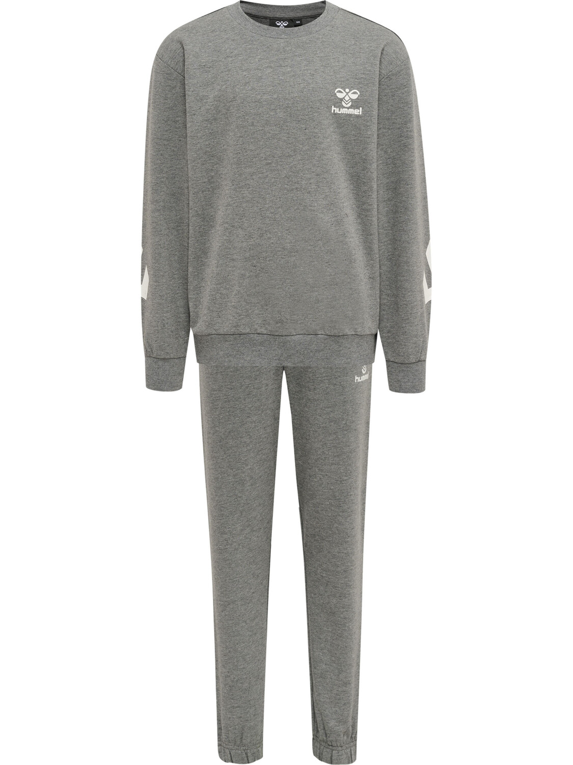 

Толстовка Hummel Trainingsanzug Hmlventi Tracksuit, цвет MEDIUM MELANGE