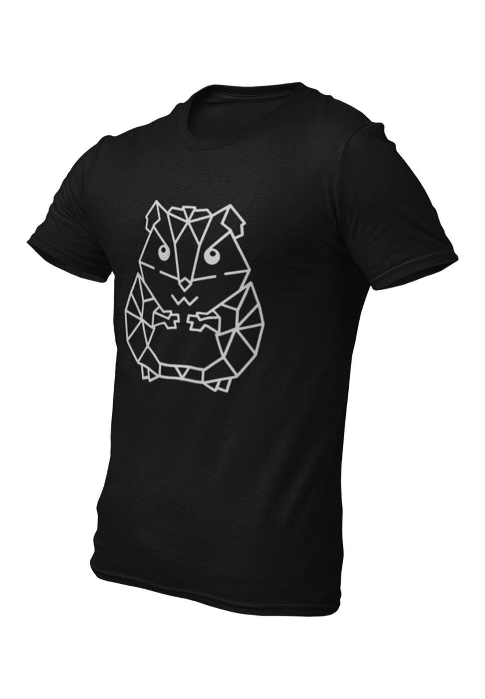 

Футболка с принтом HAMSTER LINEART Reverve Fashion, черный