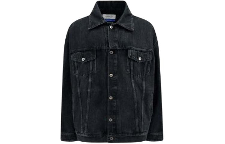 

Джинсовая куртка с мотивом «Стрелки» Off-White, темно-синий